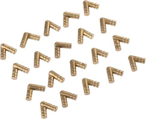 مفصلات أسطوانة نحاسية، صندوق مجوهرات لخزانة الملابس، مفصلات مخفية، 20 قطعة in Kuwait