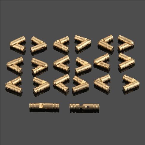 مفصلات أسطوانة نحاسية، صندوق مجوهرات لخزانة الملابس، مفصلات مخفية، 20 قطعة in Kuwait