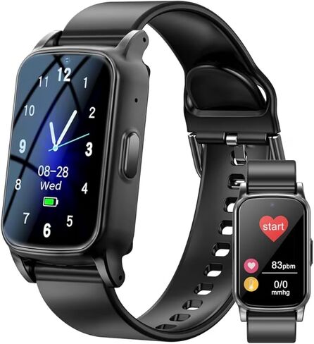 Medical Life Alert Bracelet for Senior Women and Men - Wearable Adult Fall Detection, GPS Tracker Watch, and Emergency Call Button for Alzheimer Patients - Personal Elderly Assistance Systems for Home in Saudi Arabia
