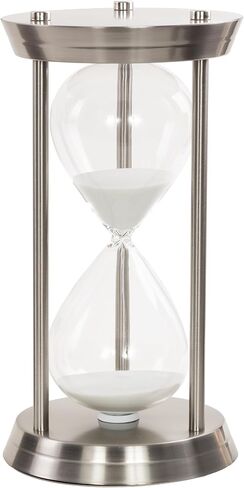 Deco 79 Glam Metal Cylinder Timer, 6" x 6" x 9", Brass in Kuwait