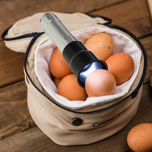 Portable Led Egg Candling Flashlight Handheld Egg Inspection Light for Chicken Duck Goose Eggs Incubators 4.72 Inch Compact Tester in Saudi Arabia