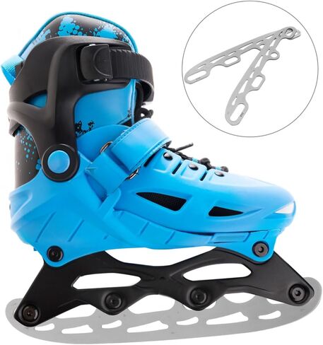 Totority Stainless Steel Roller Skate Blades Replaceable Skating Parts Compact Lightweight for Hockey and Roller Skating Silver in Kuwait