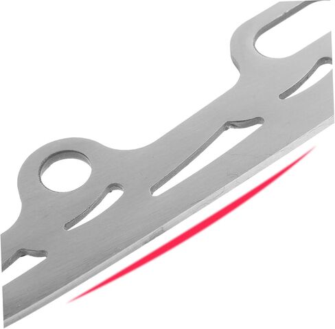 Totority Stainless Steel Roller Skate Blades Replaceable Skating Parts Compact Lightweight for Hockey and Roller Skating Silver in Kuwait