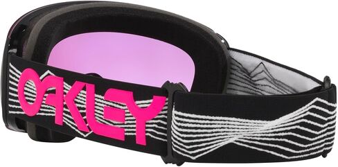Oakley, Flight Deck M Prizm Goggles, Black Wired/Prizm Snow Iced Iridium, One Size in Kuwait