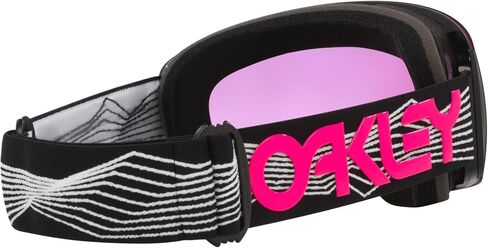 Oakley, Flight Deck M Prizm Goggles, Black Wired/Prizm Snow Iced Iridium, One Size in Kuwait