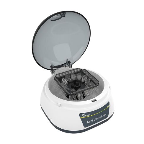 LAB FISH Micro Centrifuge 7000 RPM 3286 xg RCF Mini Centrifuge W/ 2-in1 Rotor 0.2ml/0.5ml/1.5ml/2ml Tubes for Lab in Kuwait