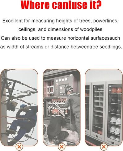 Telescoping Height Measuring Stick for Linemen - 600cm/19.7ft, Epoxy Resin, Ideal for Electrical Work, Substation & Telecom Tower (10kV-500kV, Yellow),Yellow,600cm/19.7ft in Saudi Arabia