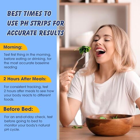 pH Test Strips for Urine 4.5-9.0 | Quick & Accurate Urine pH Testing Strips, Measures pH Values at Home in Kuwait