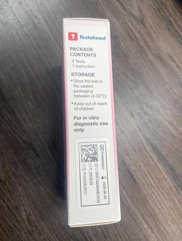 Vaginal pH Test Strips, Feminine Health Vaginal pH Test Strips Kits for Bacterial Vaginitis, Trichomonas Vaginitis, Individual Aluminum Foil Wrapped (4-Packs)- Genuine Sole Seller (haohui-bio) in Kuwait