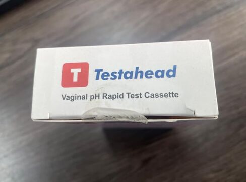 Vaginal pH Test Strips, Feminine Health Vaginal pH Test Strips Kits for Bacterial Vaginitis, Trichomonas Vaginitis, Individual Aluminum Foil Wrapped (4-Packs)- Genuine Sole Seller (haohui-bio) in Kuwait