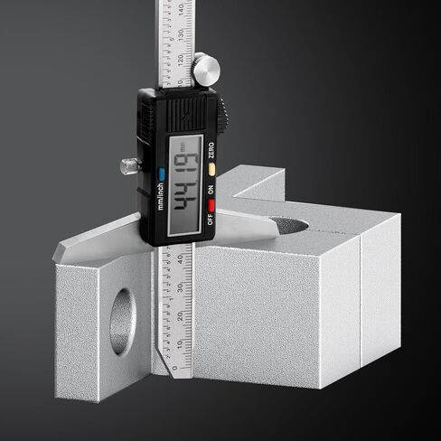 الفرجار العمق الرقمي مقياس العمق الإلكتروني قاعدة عمق الفرجار لقياس العمق الدقيق واستخدام ذاتي الصنع 0-150 مللي متر 0.01 مللي متر in Kuwait
