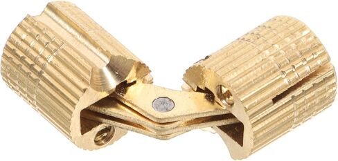 مفصلات نحاسية غير مرئية 12 مم لأثاث خزانة الأبواب الخشبية، مفصلات أبواب مخفية مع آلية طي متقاطعة، مناسبة لمشاريع DIY وتركيب البوابة in Kuwait