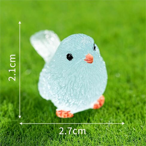 Hinge Heads Decorative Topper Set 5PCS, Home Decoration,Magnetic Hinge Head Toppers Door Hinge, Cute Mini Creative Colorful Luminous Bird in Saudi Arabia