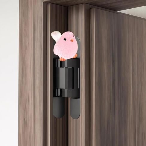 Hinge Heads Decorative Topper Set 5PCS, Home Decoration,Magnetic Hinge Head Toppers Door Hinge, Cute Mini Creative Colorful Luminous Bird in Saudi Arabia
