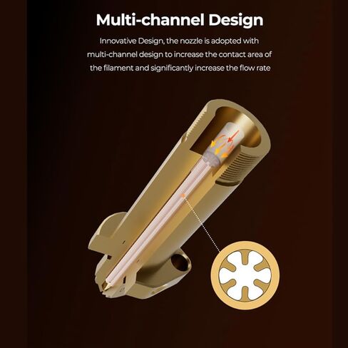 Ender 5 Max Extruder Ender 5 Max Hotend Upgrade Ender 5 Max Hotend Assembly, Ender 5 Max Ceramic Heating Block Kit, High Flow Printing, High Temperature Resistance, Quick Swap,(300℃) in Kuwait