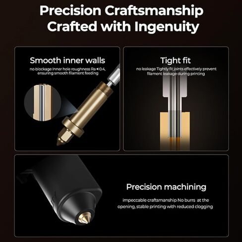 Ender 5 Max Extruder Ender 5 Max Hotend Upgrade Ender 5 Max Hotend Assembly, Ender 5 Max Ceramic Heating Block Kit, High Flow Printing, High Temperature Resistance, Quick Swap,(300℃) in Kuwait