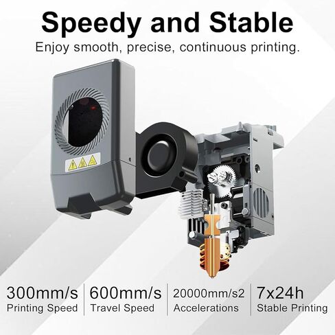 3PK New Upgraded 0.25MM 0.4MM 0.6MM Hotend Kit for Flashforge AD5X, 32mm³/s High Flow, All Metal 3s Quick-Detachable Nozzle Kit Heater Block Throat Tube with 6PK Silicone Cover 6PK Nozzle Brush in Saudi Arabia