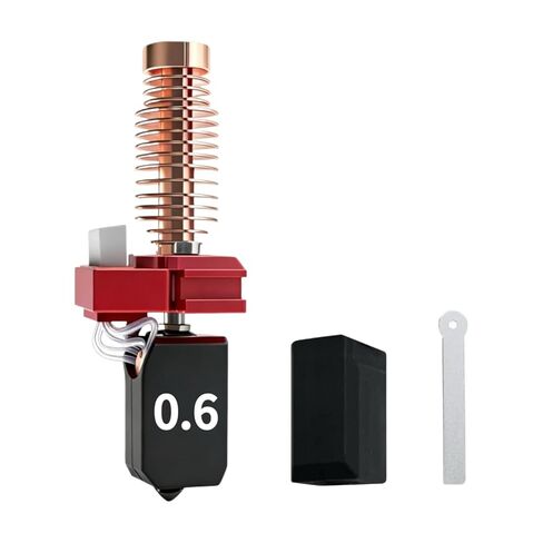 0.6MM Ceramic Hotend Kit for Flashforge Adventurer 5M/5M Pro - Quick-Detachable Hardened Nozzle Extruder Printer Head for 3D Printer Accessories (2.0 Version) in Saudi Arabia