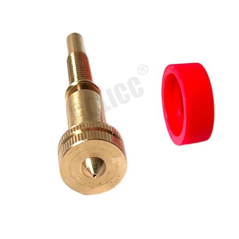 Rapid Change Revo Brass Nozzle 0.4mm for E3D Revo HotEnd, High Temperature Wear Resistant 3D Printer Nozzle, Easy Hand-Tighten Installation, Precision Engineering for Smooth Extrusion. in Kuwait