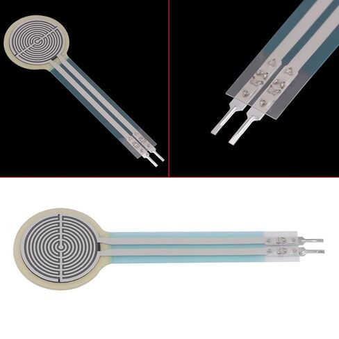 FSR402 Thin Film Pressure Sensor, Force Sensor, Resistor Force Sensitive Long Tail 0-10 kg for 1.27 cm / 0.5 Diameter in Saudi Arabia