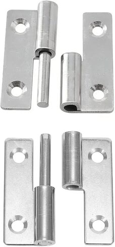 مفصل قابل للفصل زلة علم مشترك يرفع الباب من الفولاذ المقاوم للصدأ عالي التحمل مسطح 1 قطعة (40 × 30 × 1.5 يسار) in Kuwait