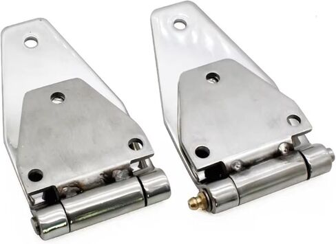 304 Stainless Steel Thickened Heavy-Duty Hinge Distribution Cabinet and Door Industrial 1Pcs(CL238-4S-D) in Kuwait