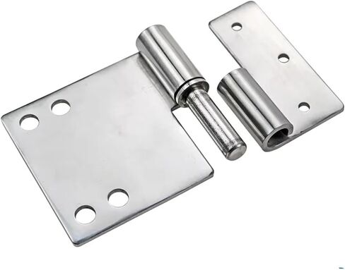 Equipment Stainless Steel Hinges with Detachable Left and Right Suitable for Mechanical Cabinet Doors 1Pcs(Left) in Saudi Arabia