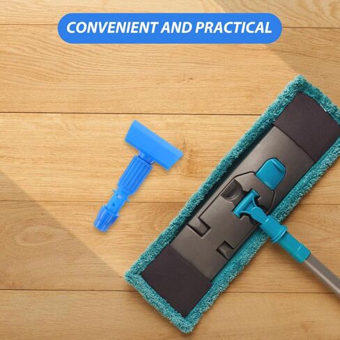 2pcs Detachable Mop Handle Clamp Replacement Clips for Commercial Cleaning Effortless Mop Head Replacement Reliable Holder for Various Cleaning Needs in Saudi Arabia