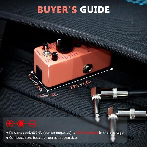 AITONE Looper Drum Machine دواسة الجيتار 20 دقيقة حلقة 16 طبل الأخاديد الحنفية Tempo True Bypass Mini Metal Effects Peal لممارسة الجيتار الكهربائي (AT-01) in Kuwait