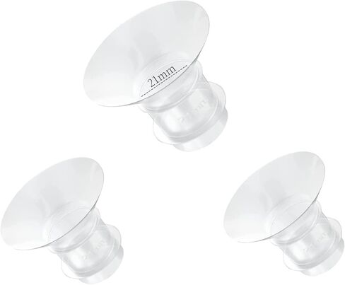 Flange Insert 3PC 17mm for Momcozy S12 pro/S9 pro/S9/S10/S12/Medela/Tsrete/Spectra/Bellababy etc 24mm Wearable Breast Pump, Reduce 24mm Tunnel Down to Other Correct Size in Kuwait