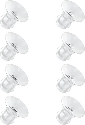 Flange Insert 3PC 17mm for Momcozy S12 pro/S9 pro/S9/S10/S12/Medela/Tsrete/Spectra/Bellababy etc 24mm Wearable Breast Pump, Reduce 24mm Tunnel Down to Other Correct Size in Kuwait