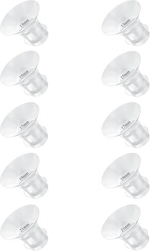Flange Insert 3PC 17mm for Momcozy S12 pro/S9 pro/S9/S10/S12/Medela/Tsrete/Spectra/Bellababy etc 24mm Wearable Breast Pump, Reduce 24mm Tunnel Down to Other Correct Size in Kuwait