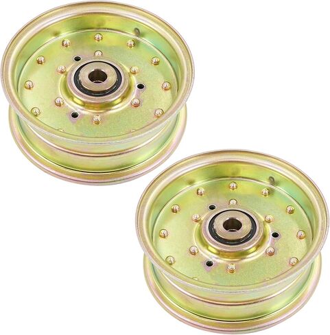 Caltric 54in 61in 73in Deck Idler Pulley Compatible with Bush Hog M2254 2254K M2354 M2554 Mid Mount Mower HDZ Series Zero Turn Mower 50027489 x2 in Kuwait
