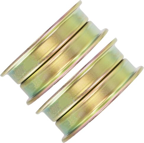 Caltric 54in 61in 73in Deck Idler Pulley Compatible with Bush Hog M2254 2254K M2354 M2554 Mid Mount Mower HDZ Series Zero Turn Mower 50027489 x2 in Kuwait