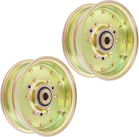 Caltric 54in 61in 73in Deck Idler Pulley Compatible with Bush Hog M2254 2254K M2354 M2554 Mid Mount Mower HDZ Series Zero Turn Mower 50027489 x2 in Kuwait