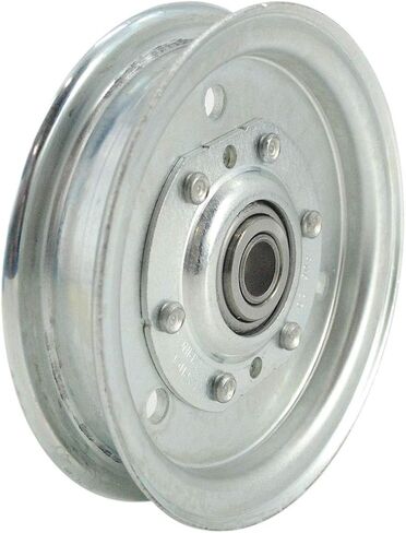 Grasshopper Mower Idler Pulley for Vertical-Shaft 124V, 125V, 126V, and 300G Series MidMount Lawn Mowers with 48-inch or Larger Decks, Extend Belt Life, Genuine Replacement Part, OEM 393226 in Kuwait