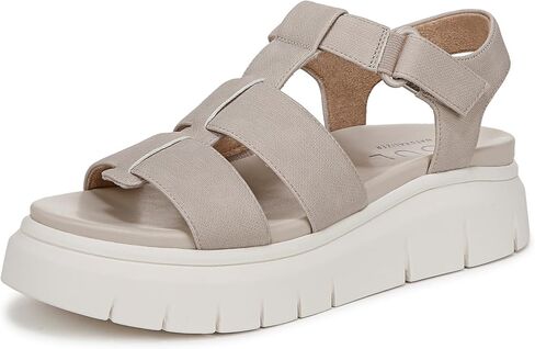 Naturalizer SOUL Womens Pippa Fisherman Sandal Gold Metallic 7 M in Kuwait