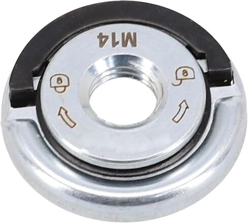 M14 قفل ذاتي الضغط على لوحة زاوية طحن استبدال شفة الجوز قوة تشاك الإفراج السريع لتركيب عجلات الطحن in Kuwait