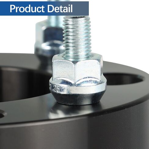 Wheel Flange 2Inch 4x110mm Hub Bore 74mm Thread Size M10x1.25 Replacement for Honda Replacement for Suzuki 4PCS Black in Saudi Arabia
