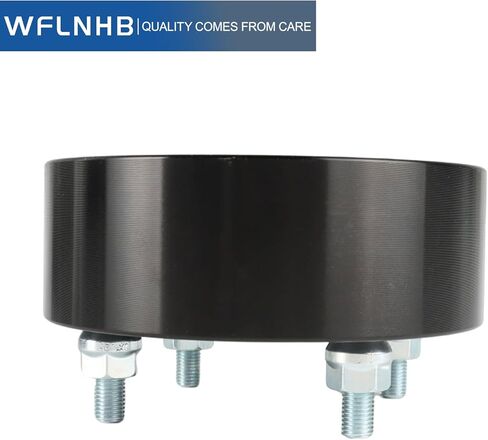 Wheel Flange 2Inch 4x110mm Hub Bore 74mm Thread Size M10x1.25 Replacement for Honda Replacement for Suzuki 4PCS Black in Saudi Arabia