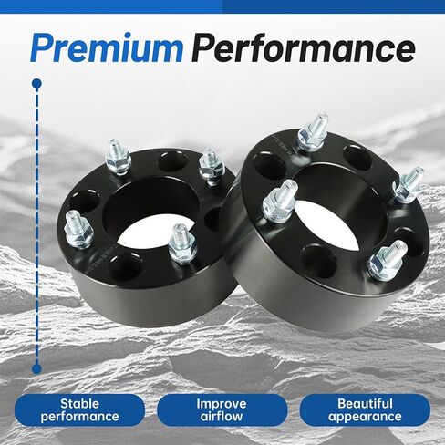Wheel Flange 2Inch 4x110mm Hub Bore 74mm Thread Size M10x1.25 Replacement for Honda Replacement for Suzuki 4PCS Black in Saudi Arabia