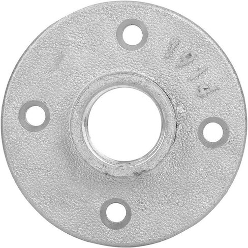 10Pcs DN20 4 Holes Flange Base Hardware Tool British Screw Thread High Pressure Elasticity for Various Occasions in Saudi Arabia