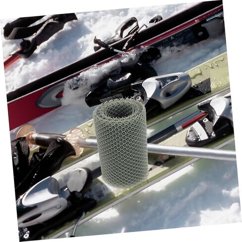 BESPORTBLE Ski Board Protective Mesh Reusable -Sticking Snowboard Skin Cuttable for Ice Prevention Essential for Skiing and Snowboarding in Saudi Arabia