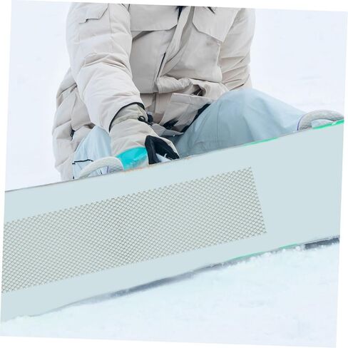 SUPVOX Practical Snowboard Protector Mesh for Ski Board Lightweight Wear-Resistant Design Prevents Ice Buildup Essential Skiing Accessory Grey Pattern in Saudi Arabia