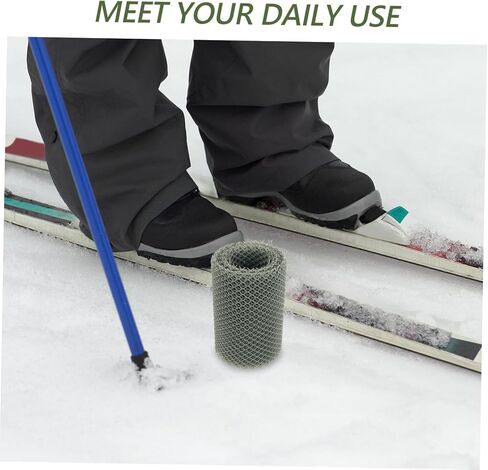 SUPVOX Practical Snowboard Protector Mesh for Ski Board Lightweight Wear-Resistant Design Prevents Ice Buildup Essential Skiing Accessory Grey Pattern in Saudi Arabia