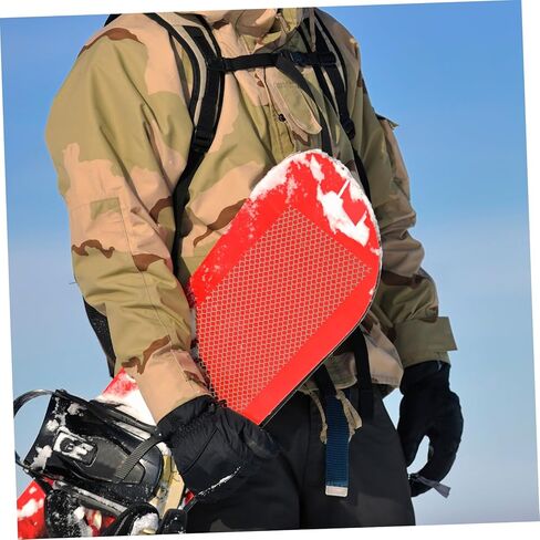 SUPVOX Practical Snowboard Protector Mesh for Ski Board Lightweight Wear-Resistant Design Prevents Ice Buildup Essential Skiing Accessory Grey Pattern in Saudi Arabia