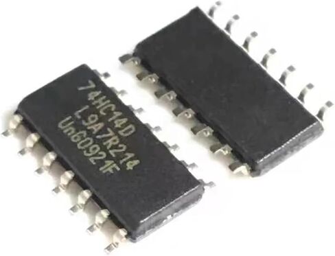 10 قطعة 74HC14D 74HC14 المنطق IC لا بوابة CMOS سداسية عكس شميت الزناد التصحيح SOP14 in Kuwait
