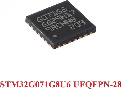 STM32G071G8U6 UFQFPN-28 STM32G071 STM32 STM32G ARM Cortex-M0+ 32-bit Microcontroller MCU Chip IC 1Pcs in Kuwait
