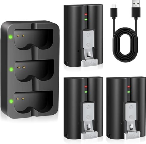 6040mAh Replacement Doorbell Battery 1 Pack Rechargeable V4 Battery Compatible with Video Doorbell 2/3/4/3Plus,Stick Up Cam/Solar(All gens),Spotlight Cam Battery/Solar,Peephole Cam in Kuwait