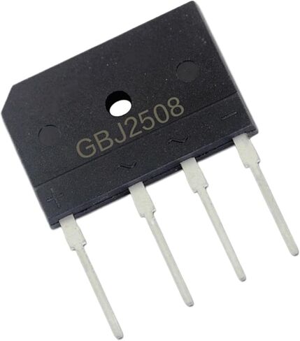 20/50/100/200/500Pcs GBJ2508 Bridge Rectifier GBJ25K Bridge Stack 25A/800V(200Pcs) in Saudi Arabia